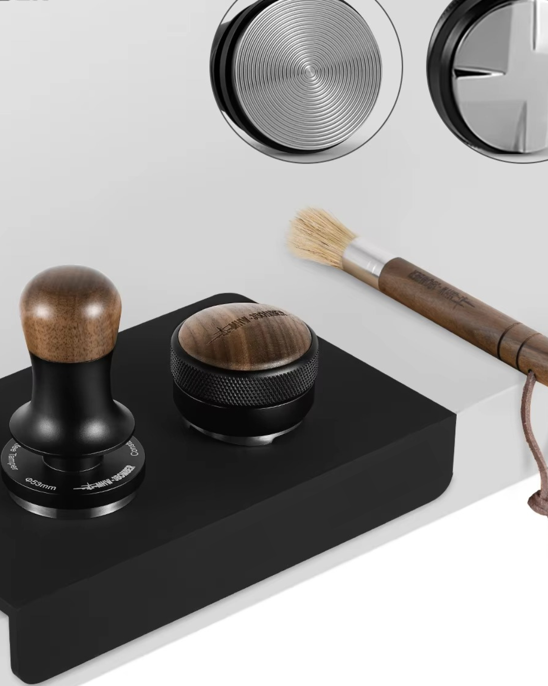 At-Home All-In-One Calibrated Coffee Tamper Set