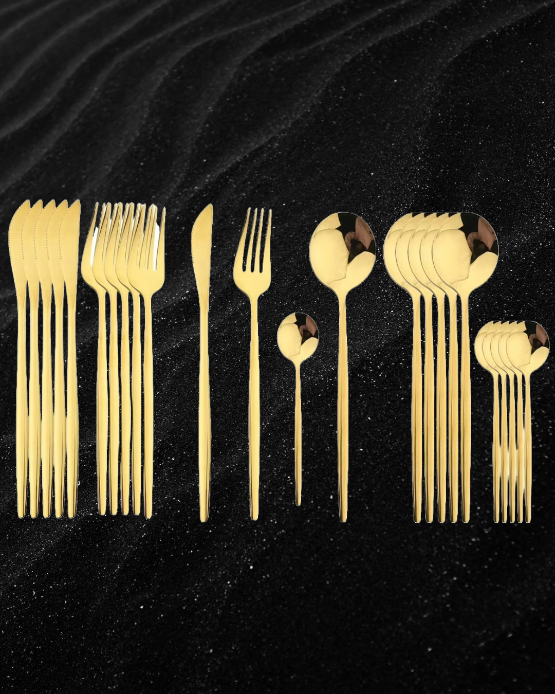 24 Pieces Cutlery Set