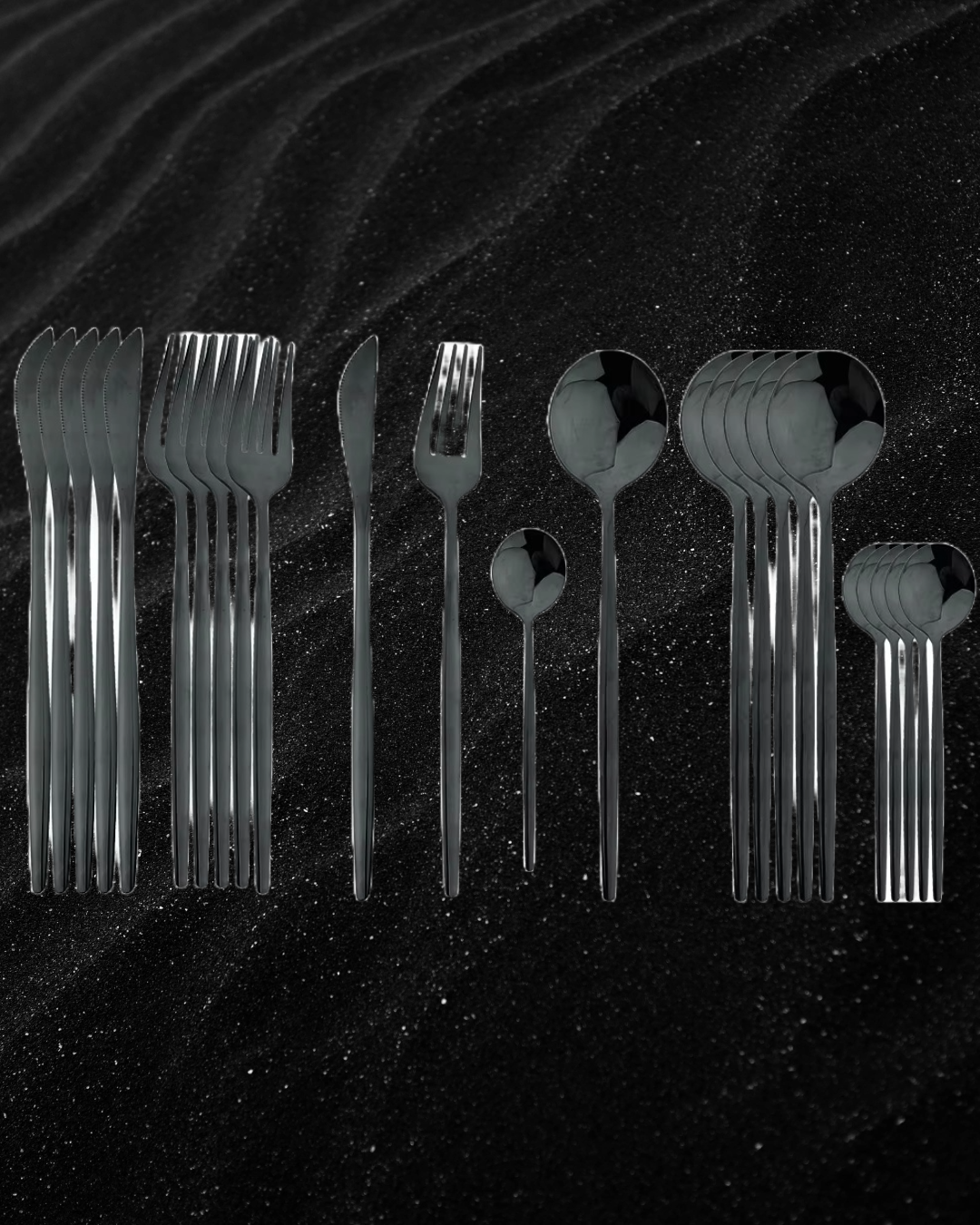 24 Pieces Cutlery Set