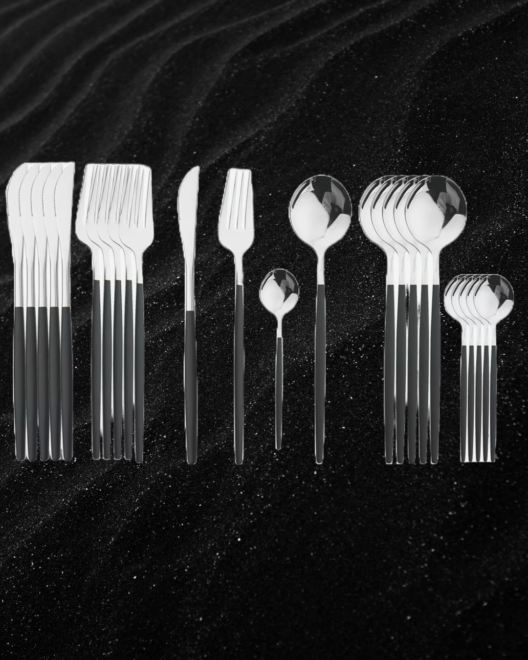 24 Pieces Cutlery Set
