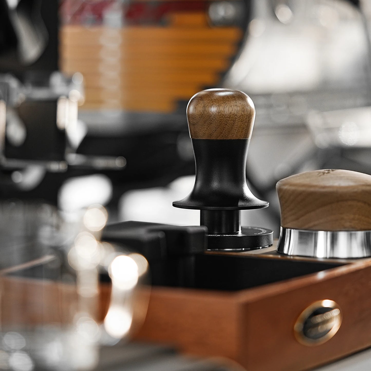 At-Home All-In-One Calibrated Coffee Tamper Set