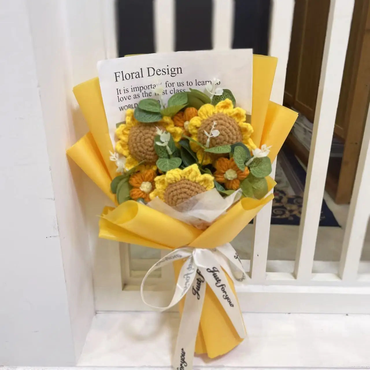 Freshly Knitted Bouquet Flowers Crochet