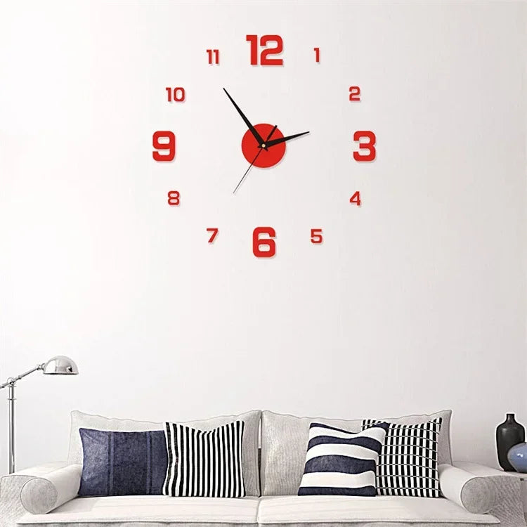 3D DIY Luminous Wall Clock
