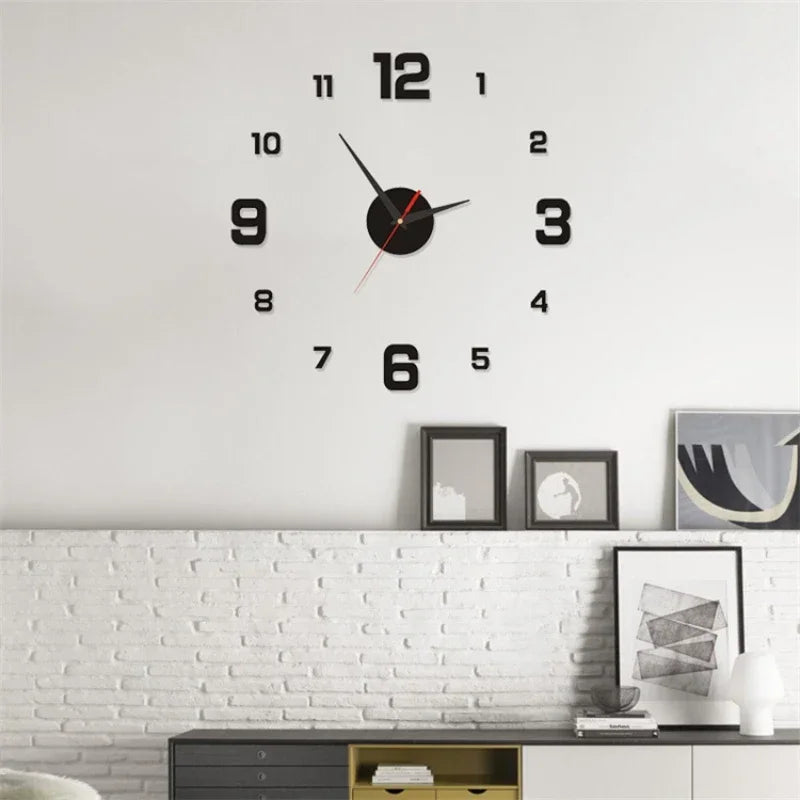 3D DIY Luminous Wall Clock