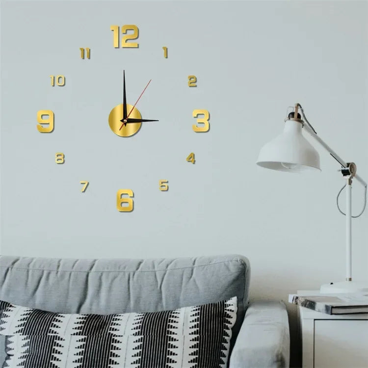3D DIY Luminous Wall Clock