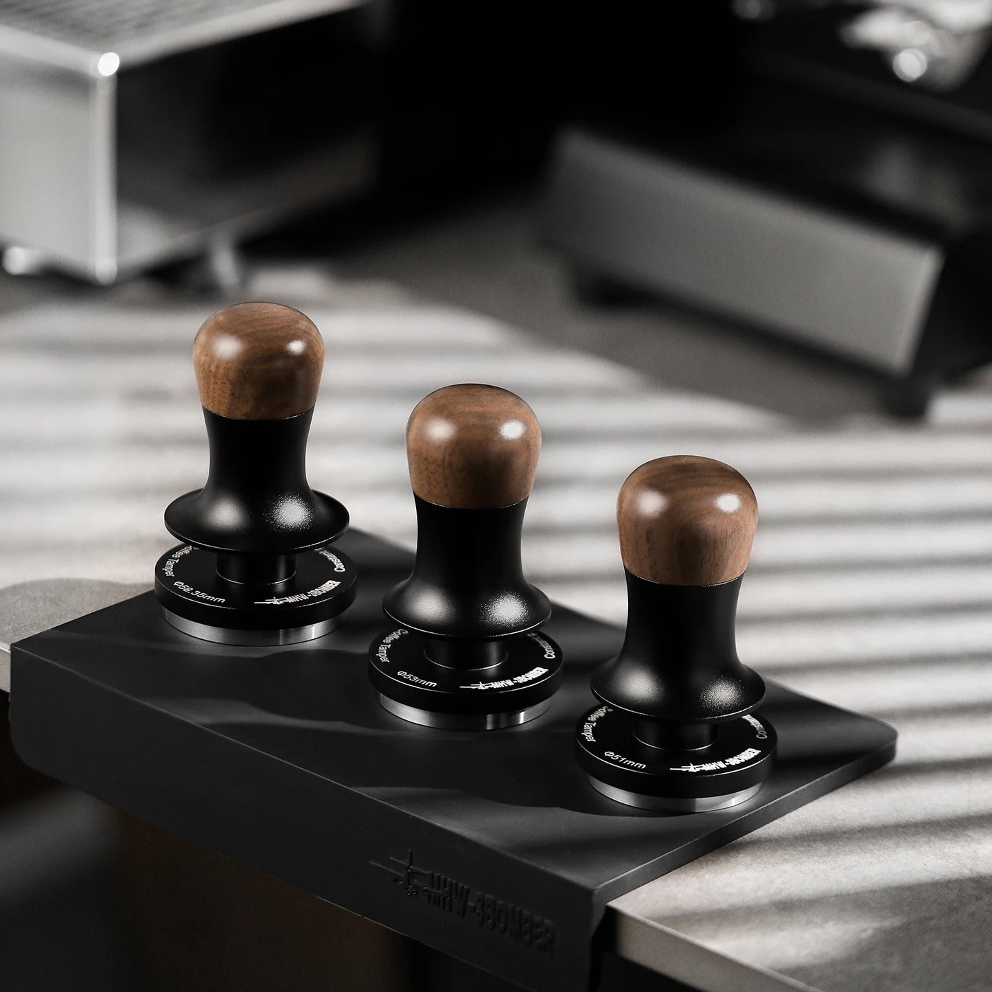 At-Home All-In-One Calibrated Coffee Tamper Set