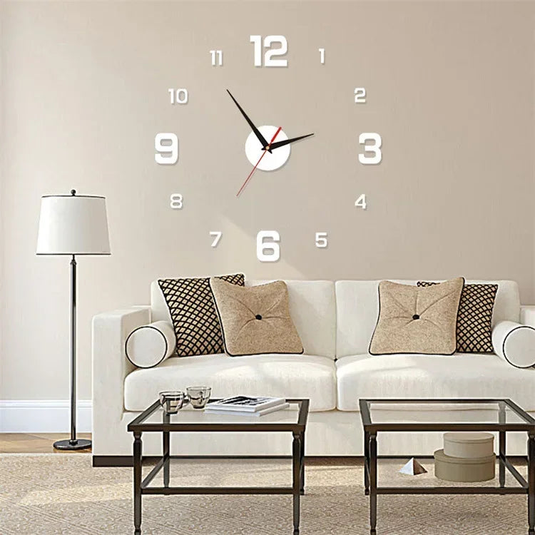 3D DIY Luminous Wall Clock