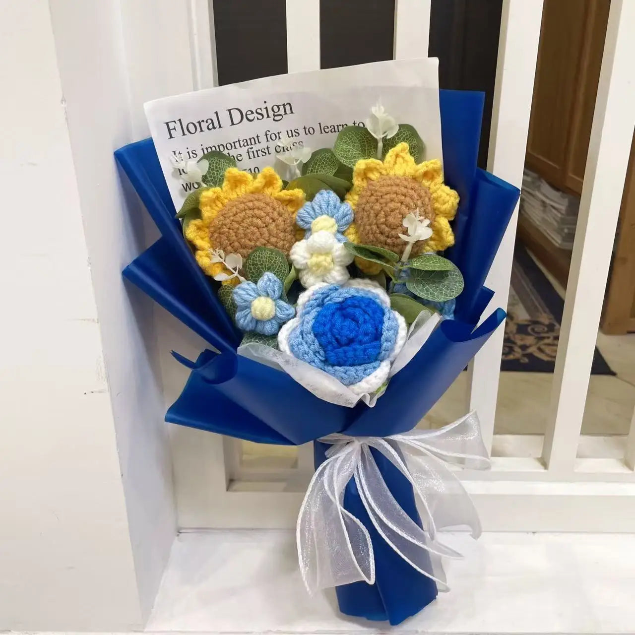 Freshly Knitted Bouquet Flowers Crochet