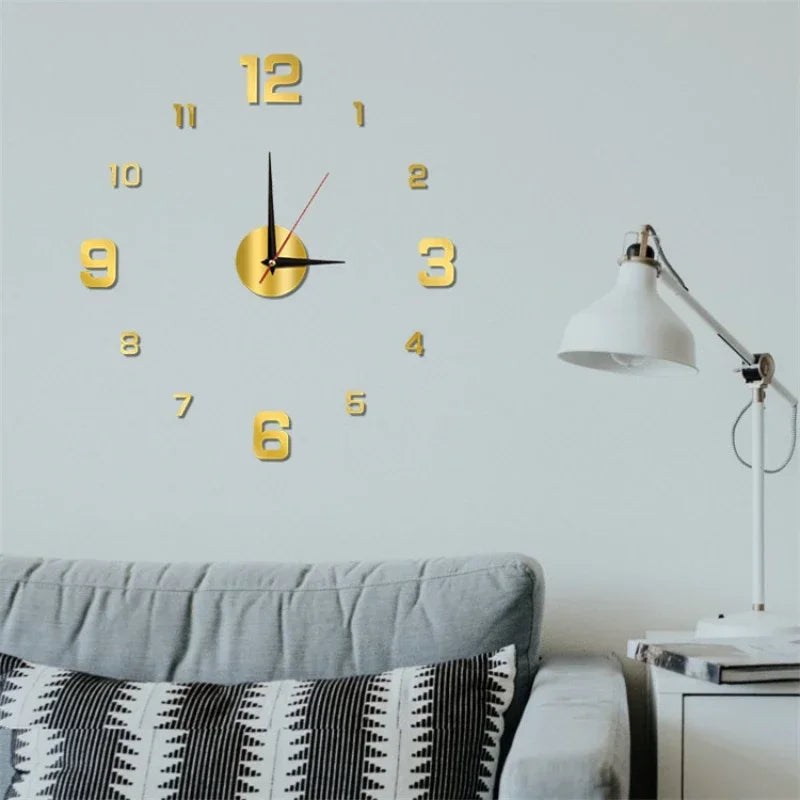 3D DIY Luminous Wall Clock