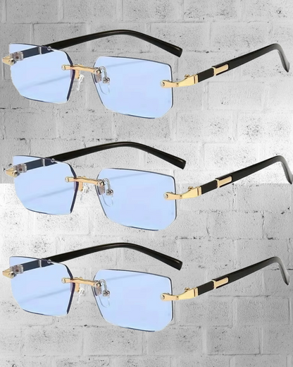 Rimless Rectangle Sunglasses