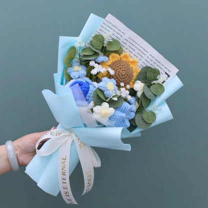 Freshly Knitted Bouquet Flowers Crochet