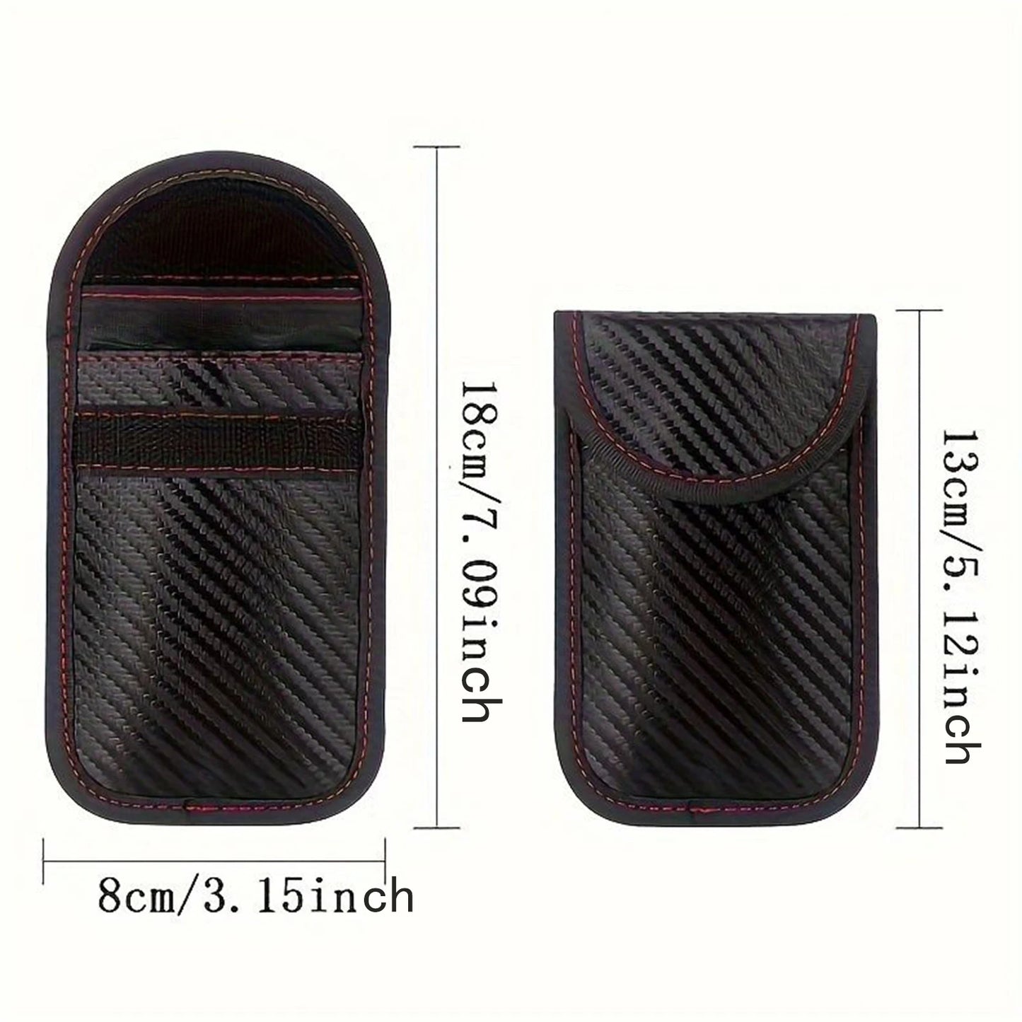 RFID Signal Blocker Key Fob Case