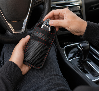 RFID Signal Blocker Key Fob Case